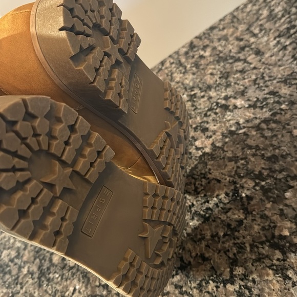 ESPRIT Gladys wheat lace boot NIB 11 - Picture 8 of 10